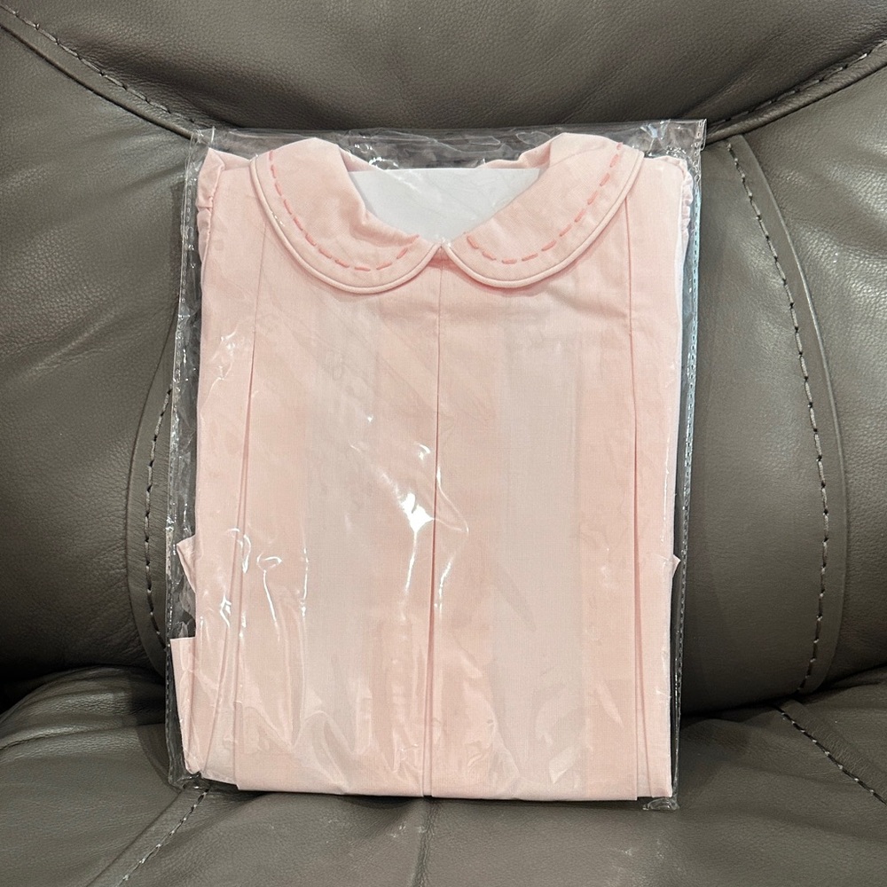 Proper Peony pink pleat dress 3M